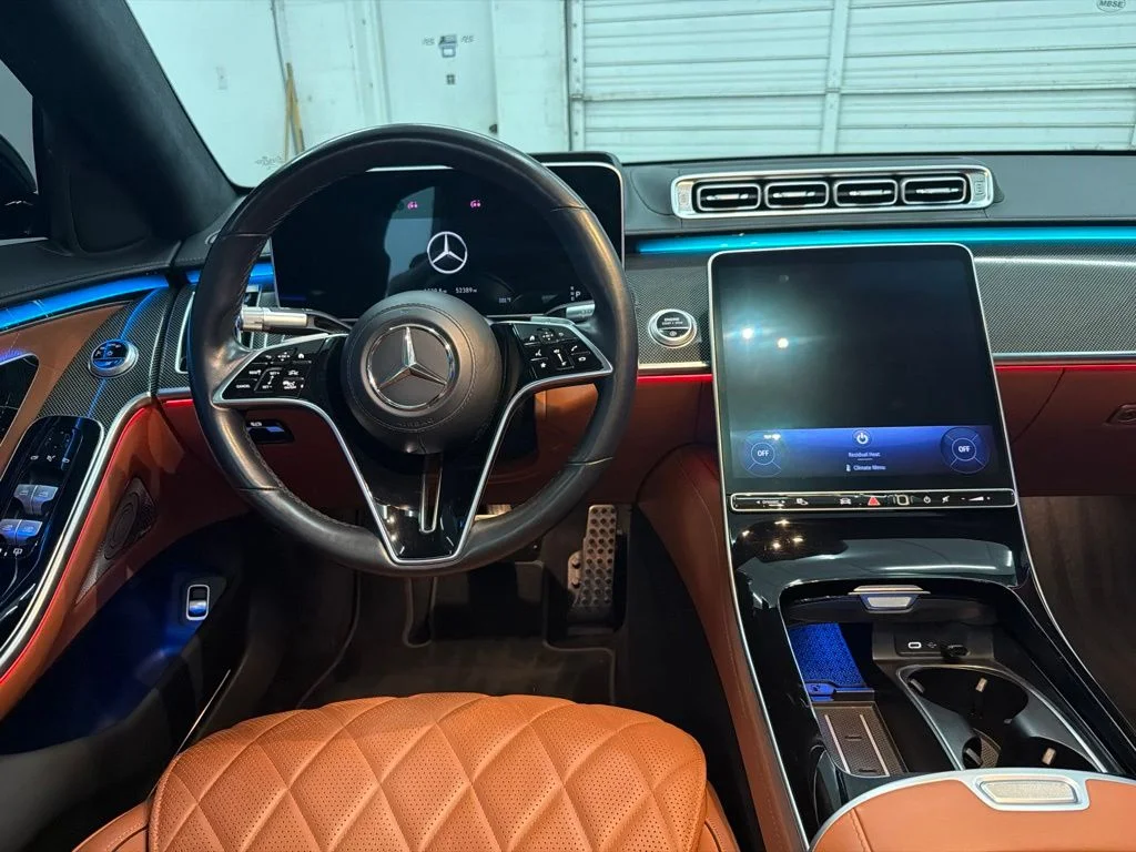 Certified Used 2022 Black Mercedes-Benz S 580 image 25