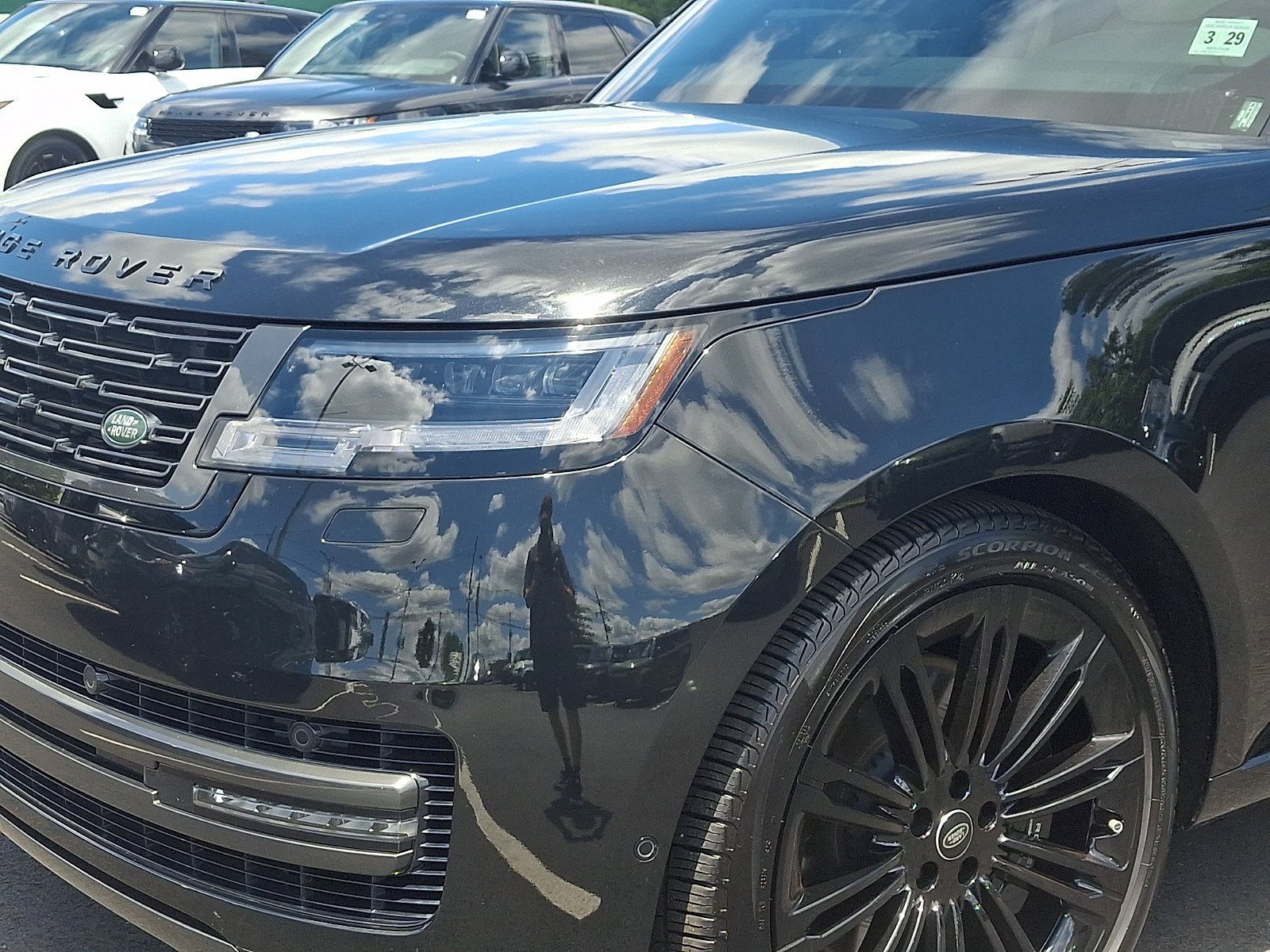 Used 2024 Santorini Black Metallic   1Ag Land Rover SE image 11