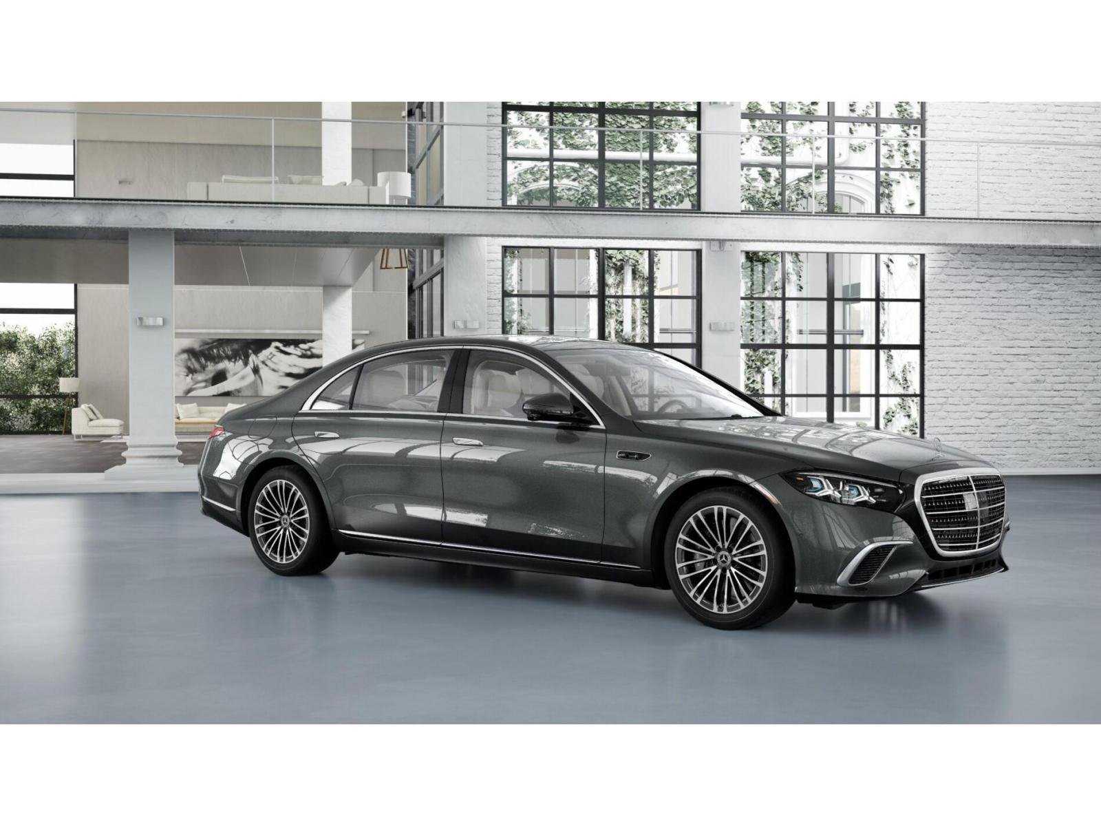 New 2027 Graphite Grey Metallic Mercedes-Benz S 580 4MATIC® Sedan image 12