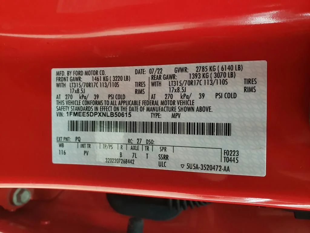 Certified Used 2022 Race Red Ford Wildtrak image 27
