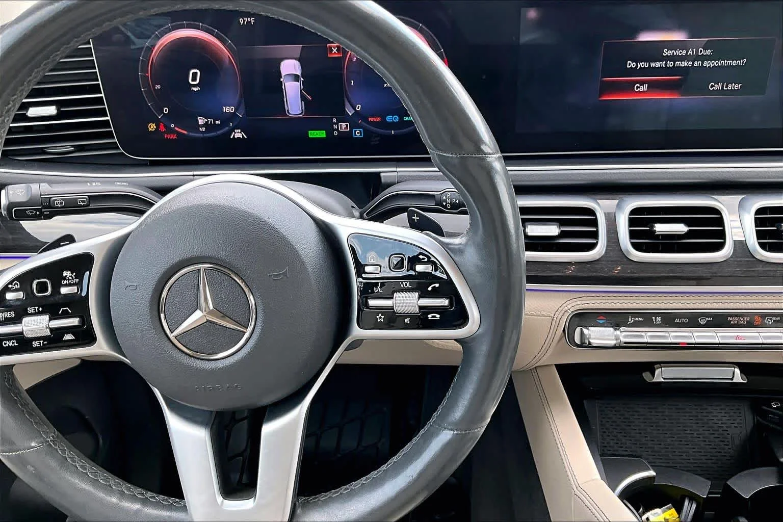 Used 2020 Lunar Blue Metallic Mercedes-Benz GLS 450 image 47