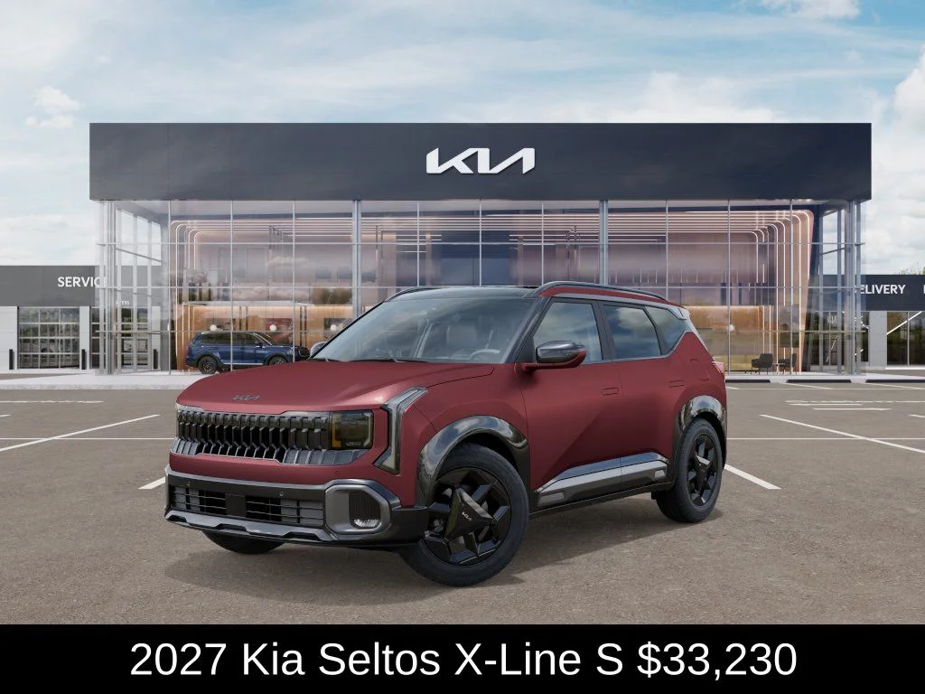 New 2027 Magma Red Matte Kia X-Line S image 2