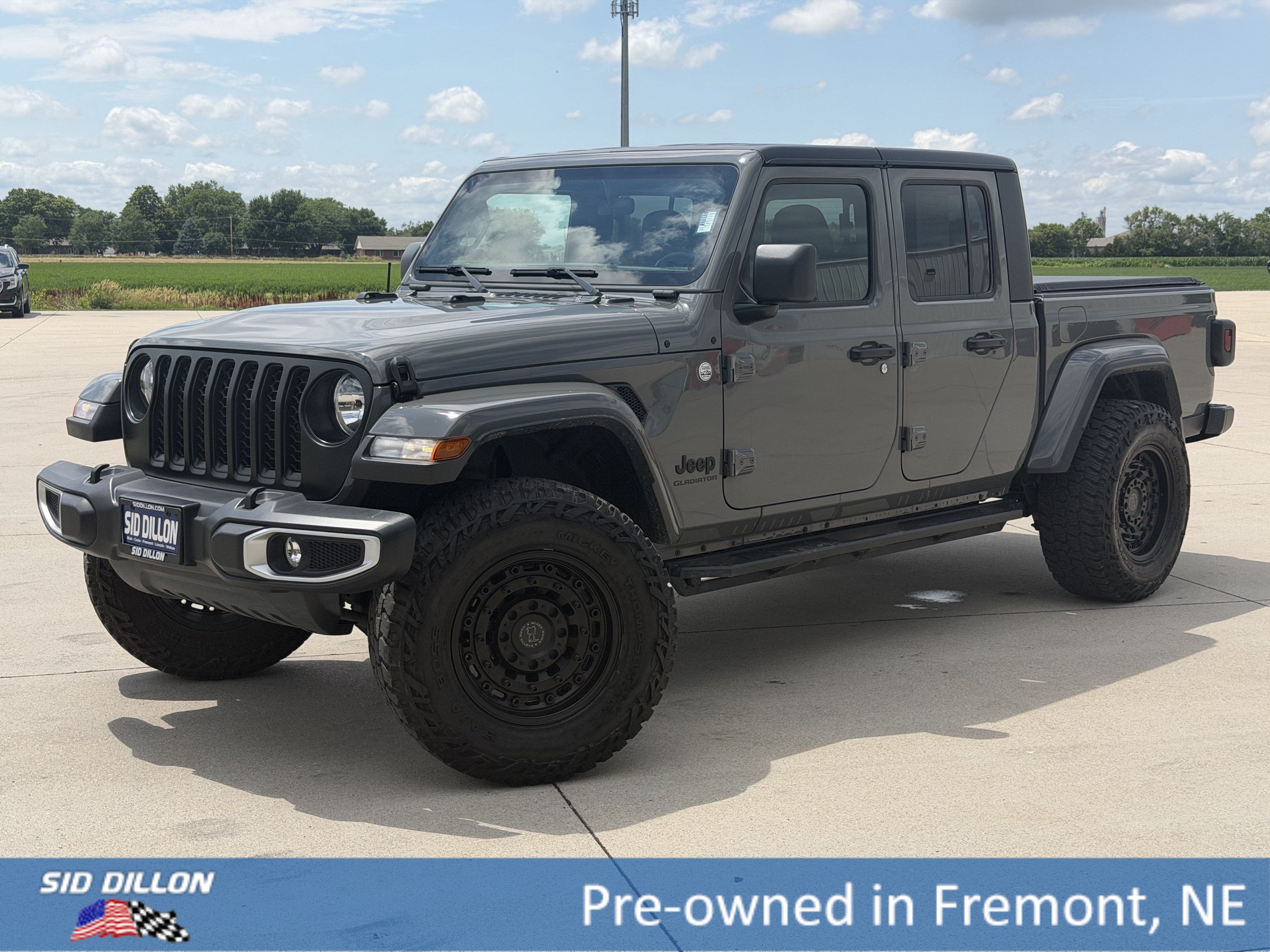 Used 2021 Sting-Gray Clearcoat Jeep Sport S image 1
