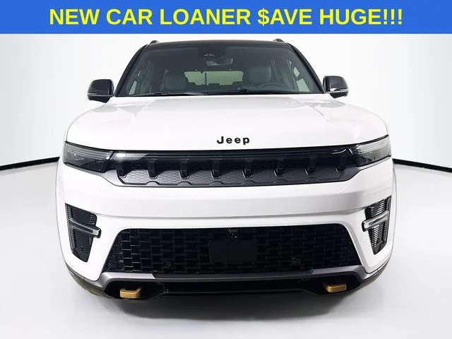 New 2026 Bright White Clear-Coat Exterior Paint Jeep Grand Wagoneer image 2