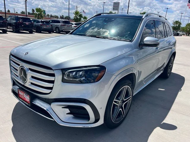 Certified Used 2025 Silver Mercedes-Benz GLS 450 image 3