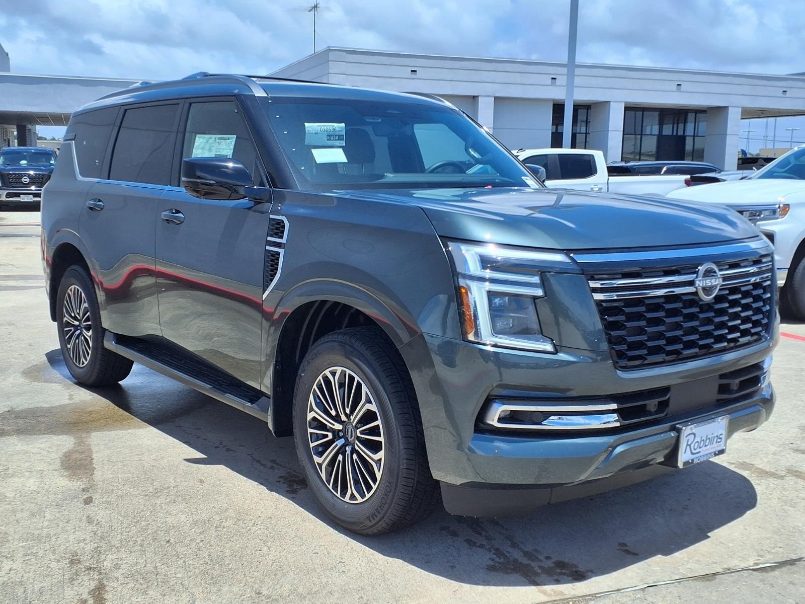 2026 Nissan Armada Platinum Gray at Robbins Nissan