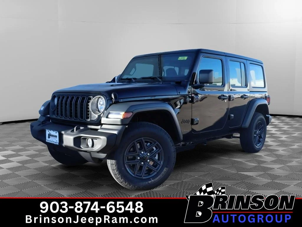 New 2026 Black Clearcoat Jeep Sport image 1