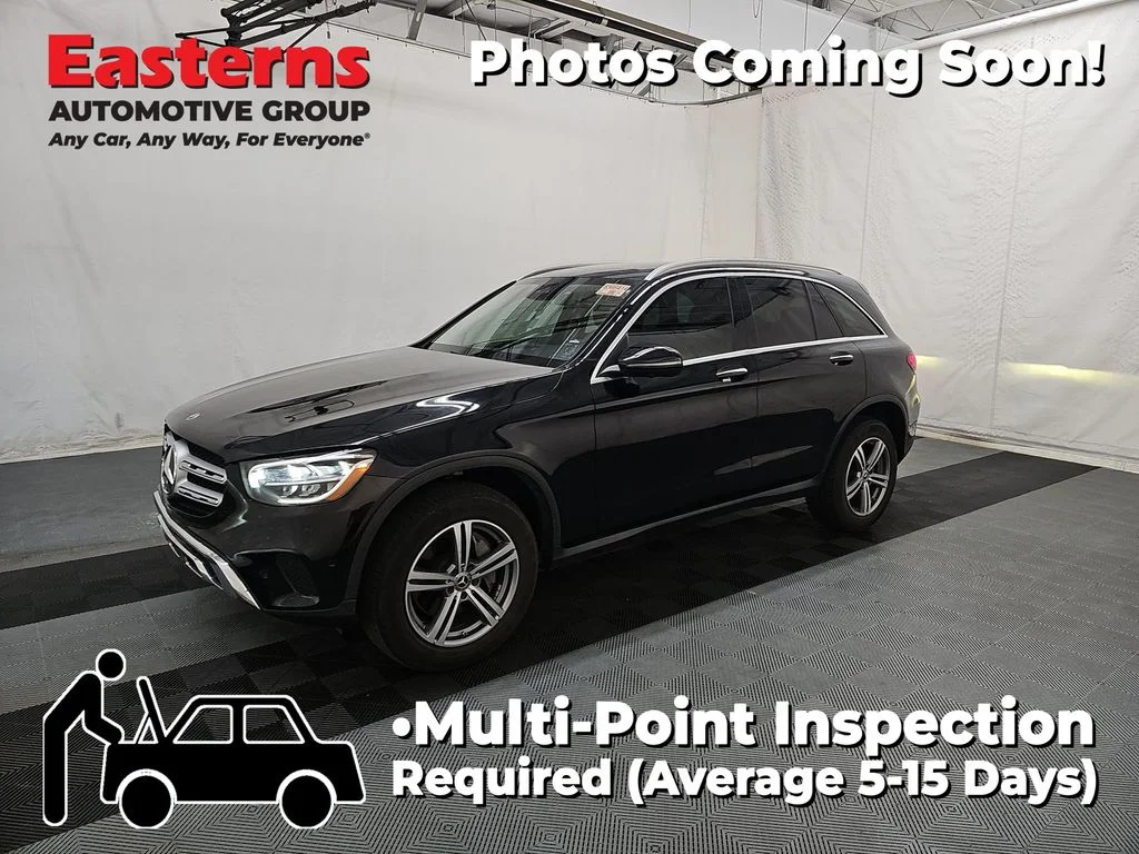 Used 2022 Black Mercedes-Benz GLC 300 image 1