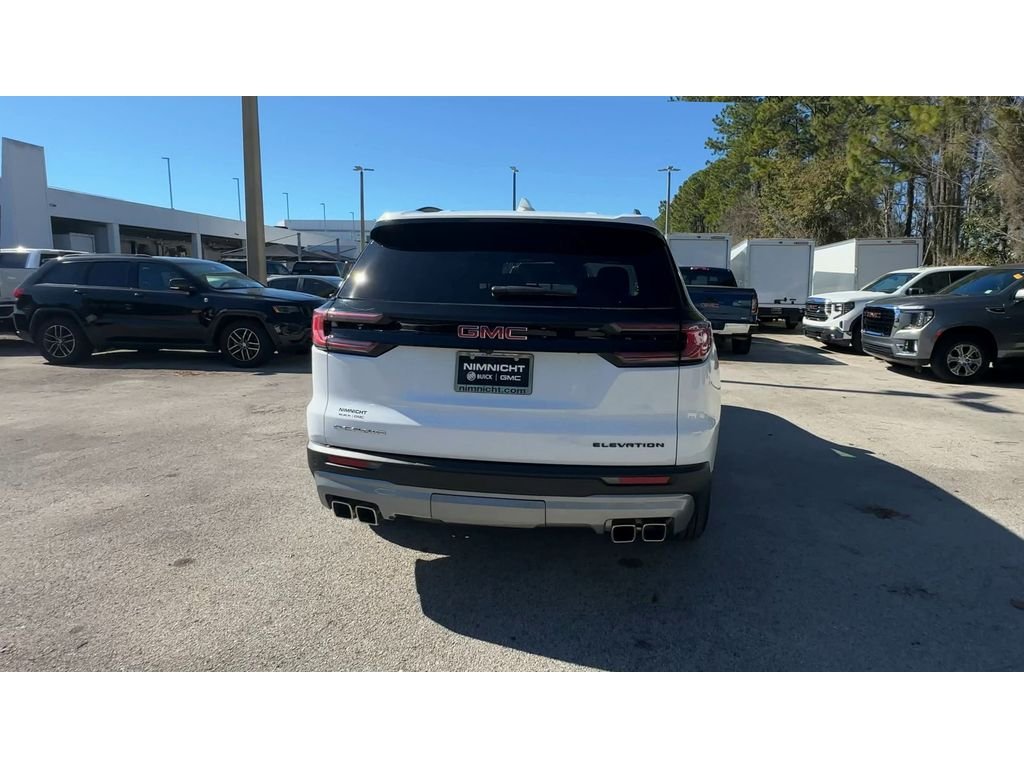 Used 2025 Summit White GMC Elevation image 7