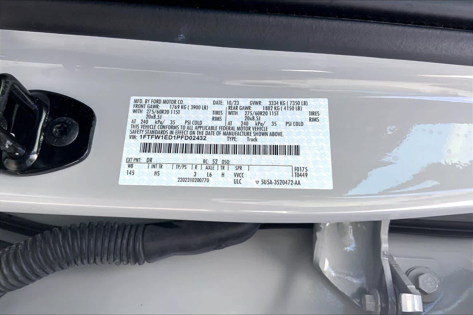 Used 2023 Avalanche Ford LARIAT image 37