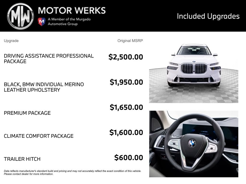New 2026 Mineral White Metallic BMW xDrive40i image 4