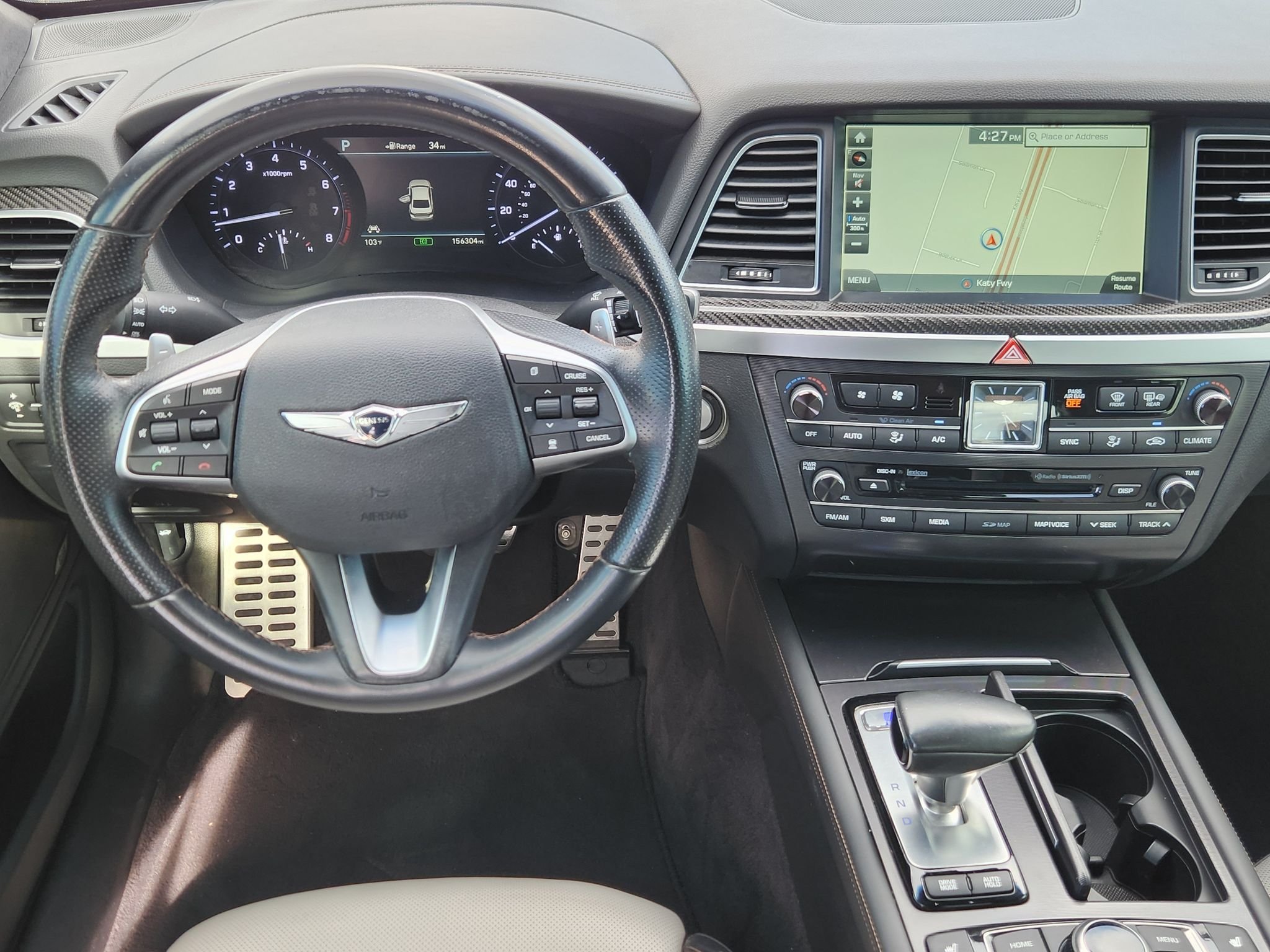 Used 2018 Casablanca White Genesis 3.3T Sport image 28