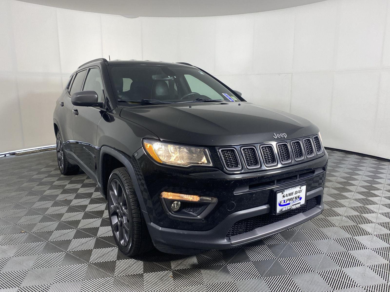 Used 2021 Diamond Black Crystal Pearlcoat Jeep 80th Anniversary image 21