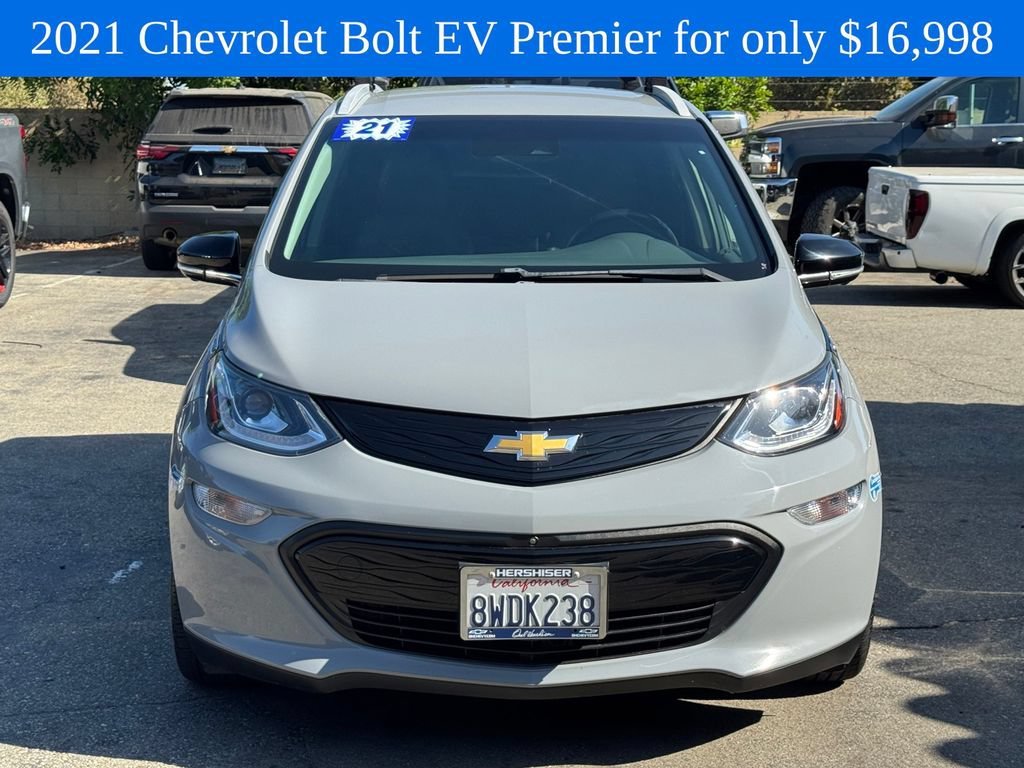 Used 2021 Chevrolet Bolt EV Premier with VIN 1G1FZ6S07M4113161 for sale in Chino, CA