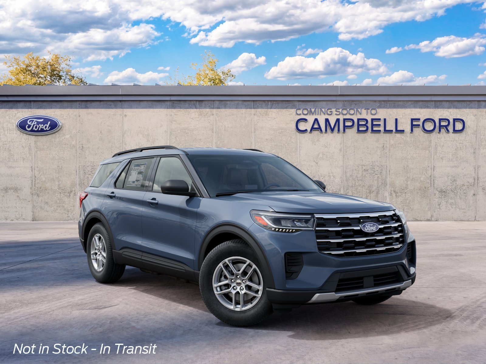 New 2027 Vapor Blue Metallic Ford Active image 4
