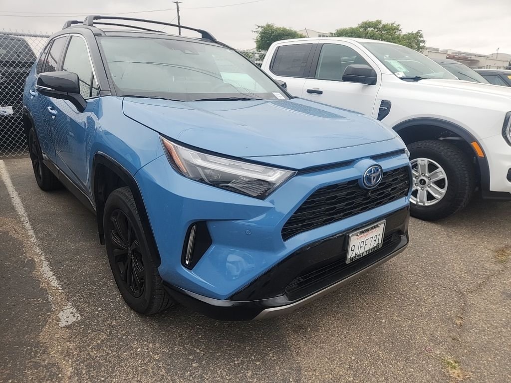 Used 2023 Blue Toyota XSE image 1