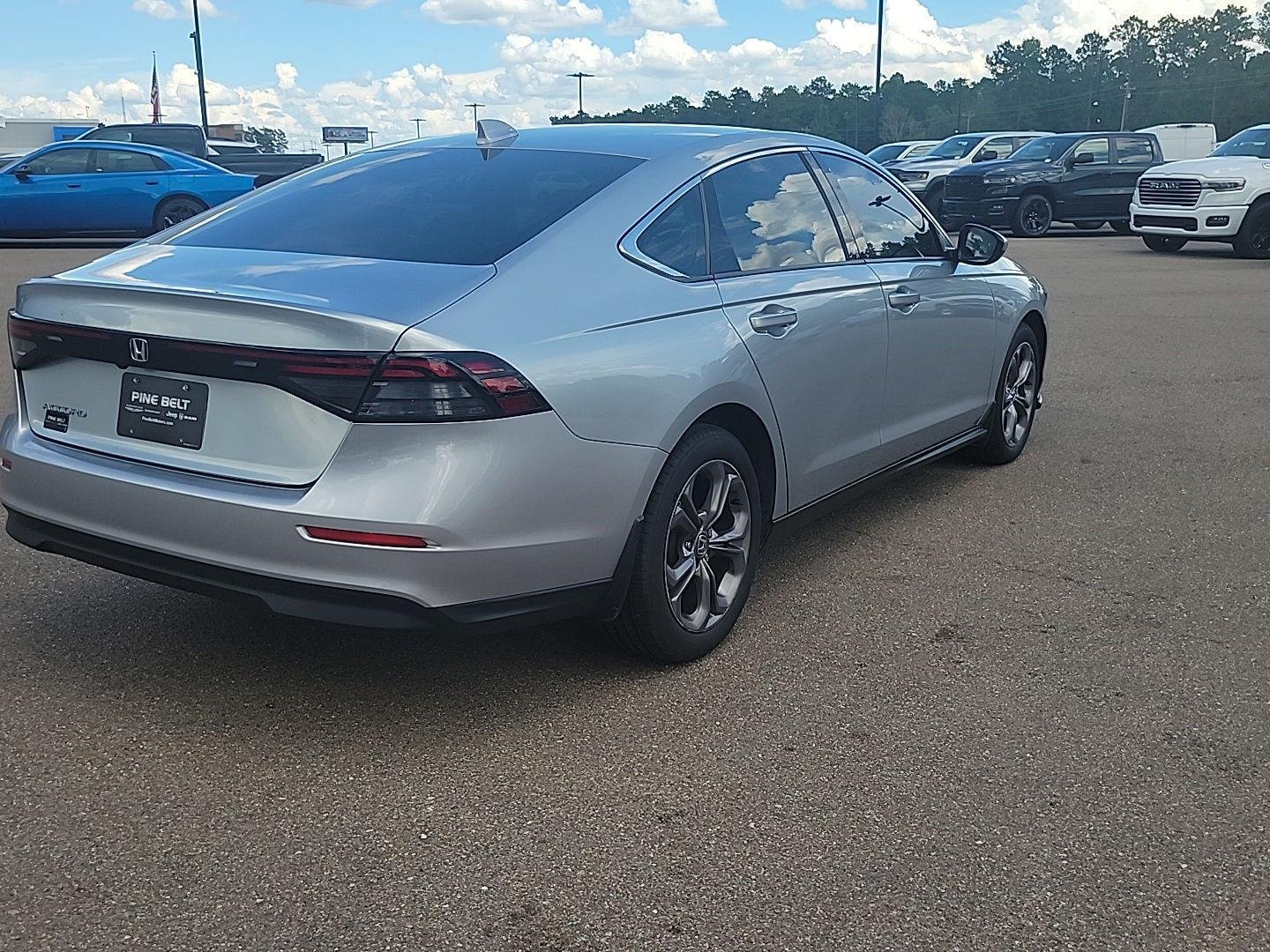 Used 2024 Solar Silver Metallic Honda EX image 12
