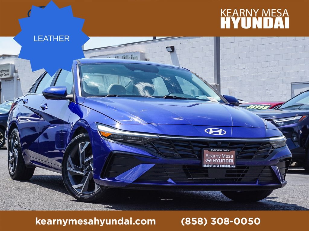 Used 2024 Blue Hyundai Limited image 1