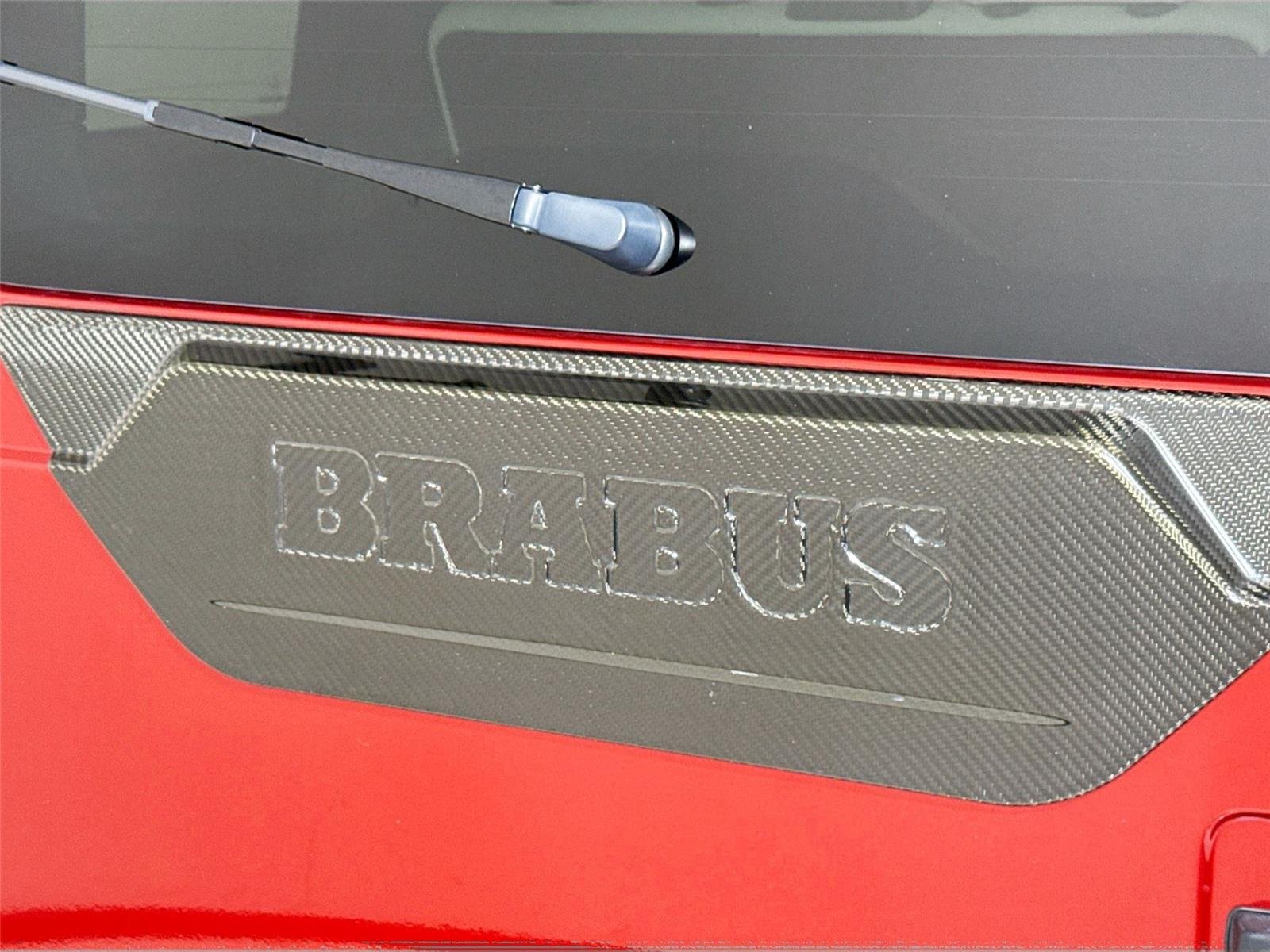 Used 2021 designo Cardinal Red Metallic Mercedes-Benz AMG® G 63 | Brabus Widebody image 47