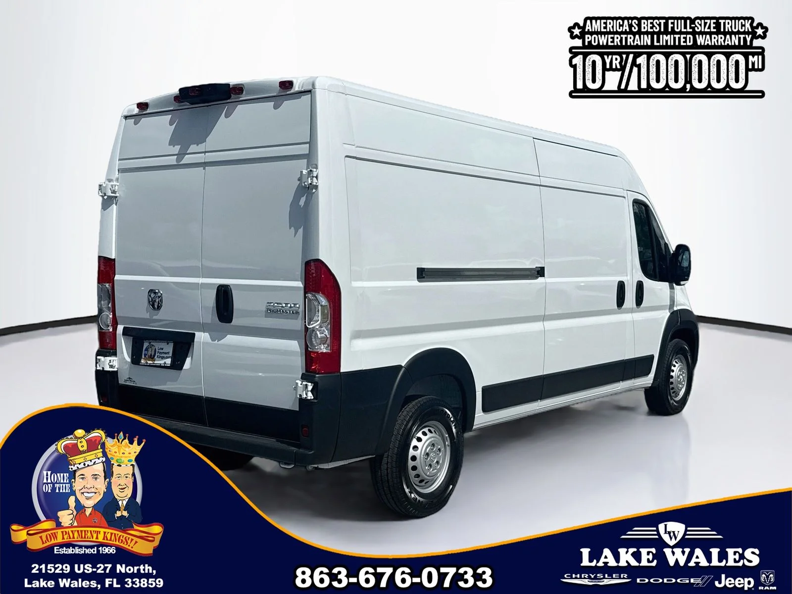 New 2026 Bright White Clear-Coat Exterior Paint RAM  image 6