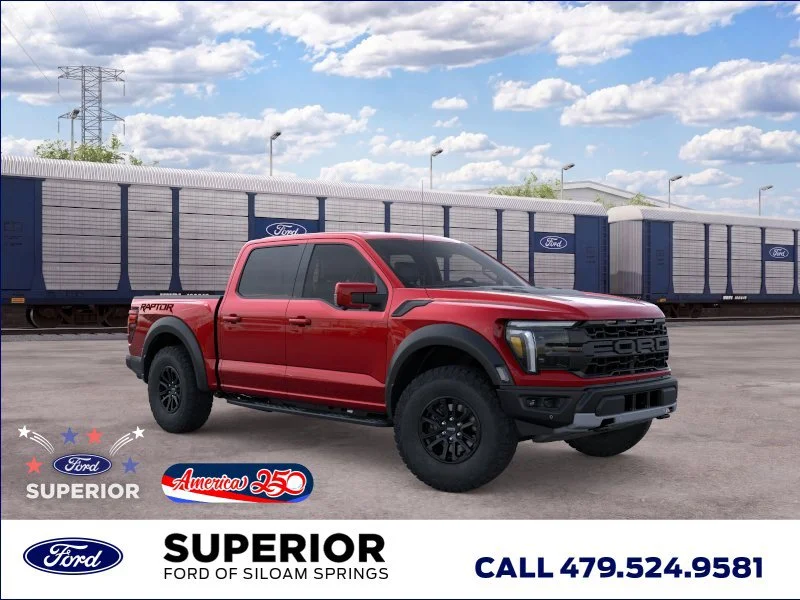 New 2026 Ruby Red Ford Raptor image 7