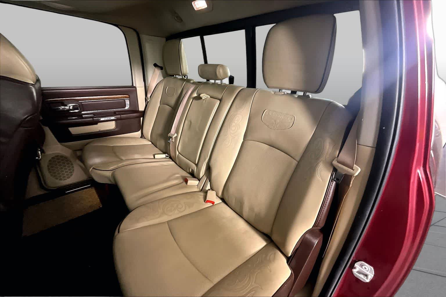 Used 2018 Delmonico Red Pearlcoat Ram Longhorn image 19