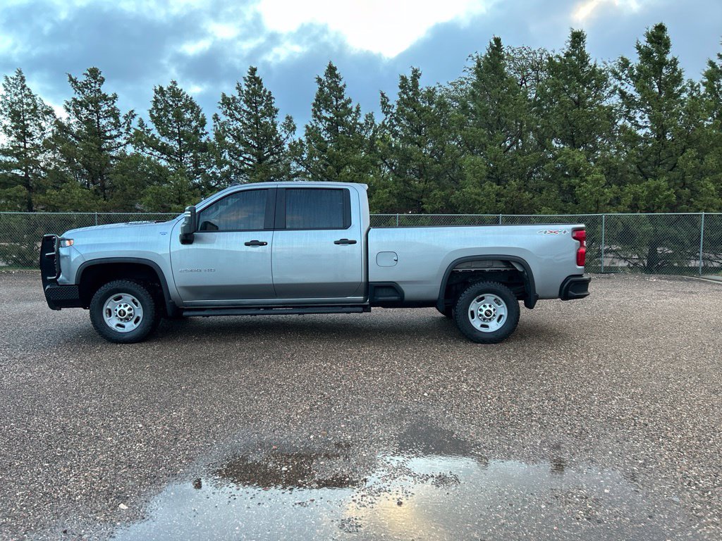 Used 2024 Sterling Gray Metallic Chevrolet Work Truck image 3