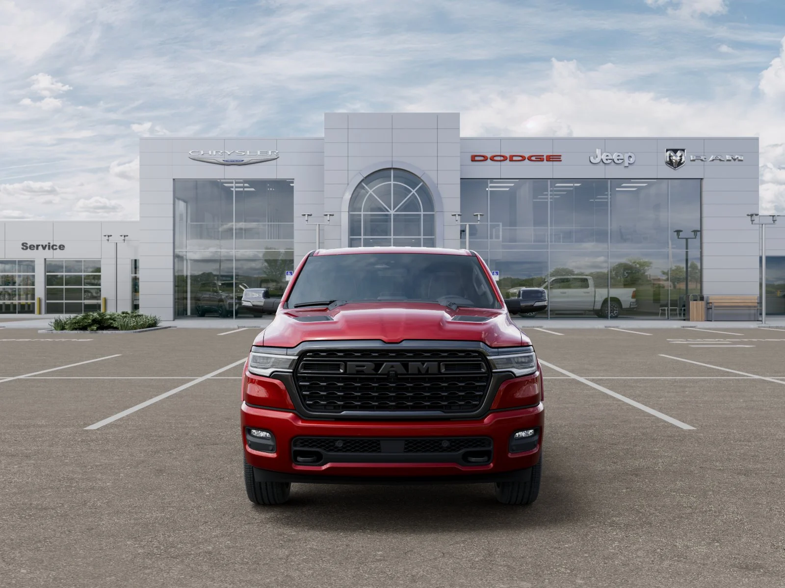 New 2026 Molten Red Pearl-Coat Exterior Paint RAM Limited image 38