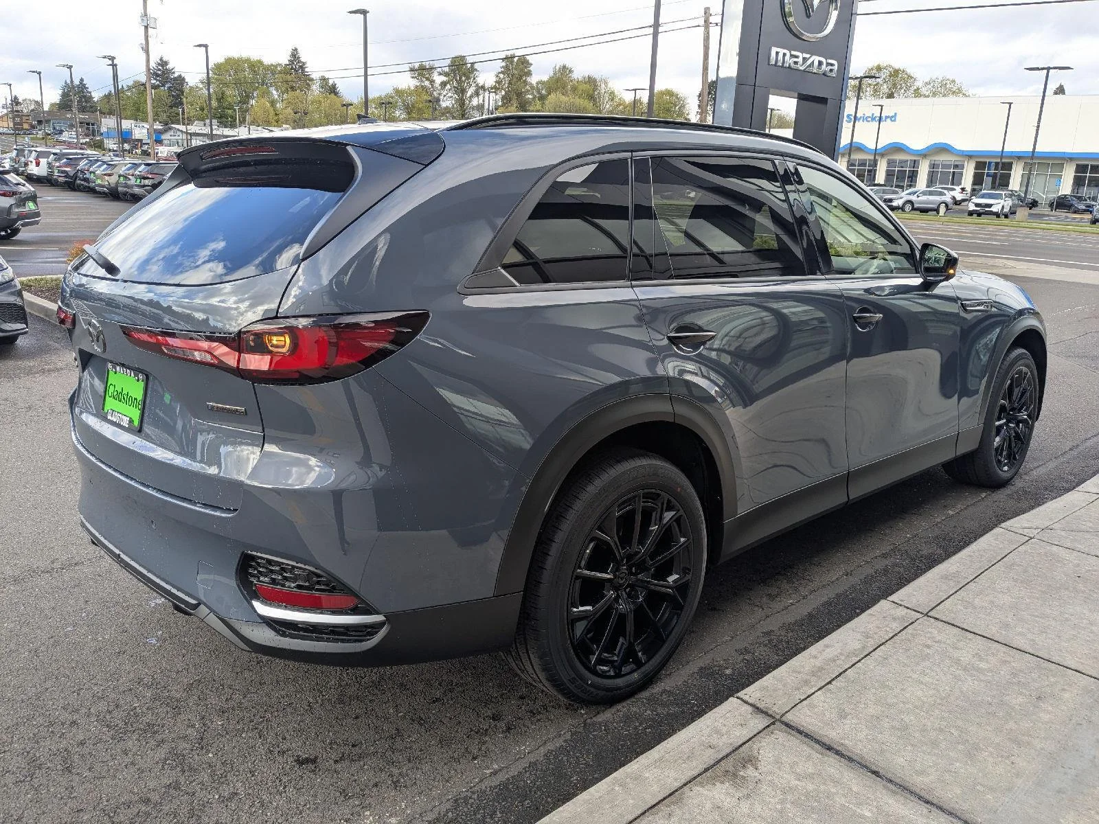 New 2026 47C POLYMETAL GRAY METALLIC Mazda 3.3 Turbo Premium Plus AWD image 6