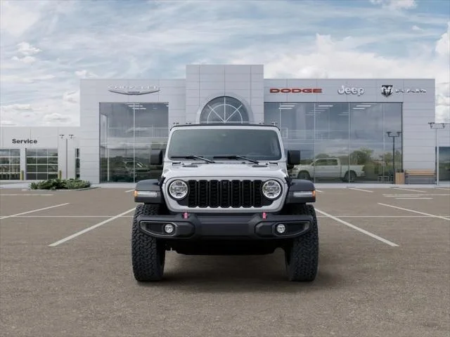 New 2025 Bright White Clear-Coat Exterior Paint Jeep Rubicon image 7