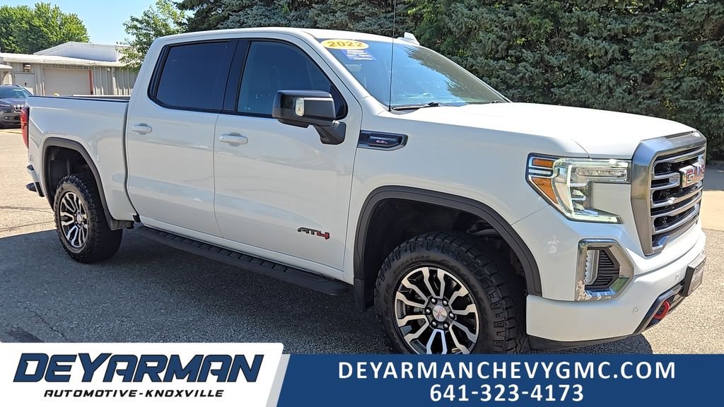 Used 2022 White GMC AT4 image 1