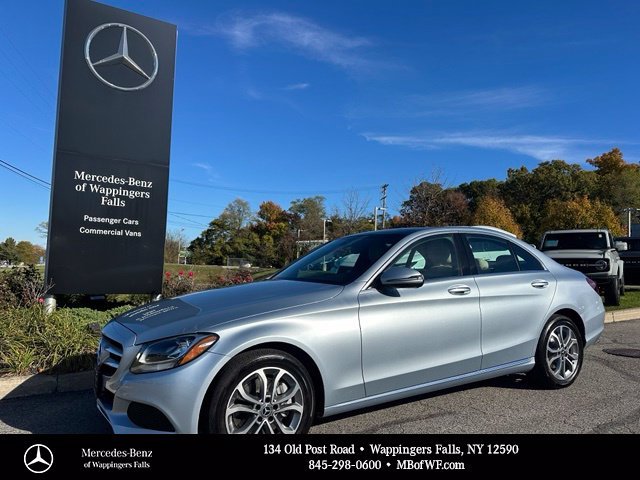 Used 2018 Silver Mercedes-Benz C 300 image 1