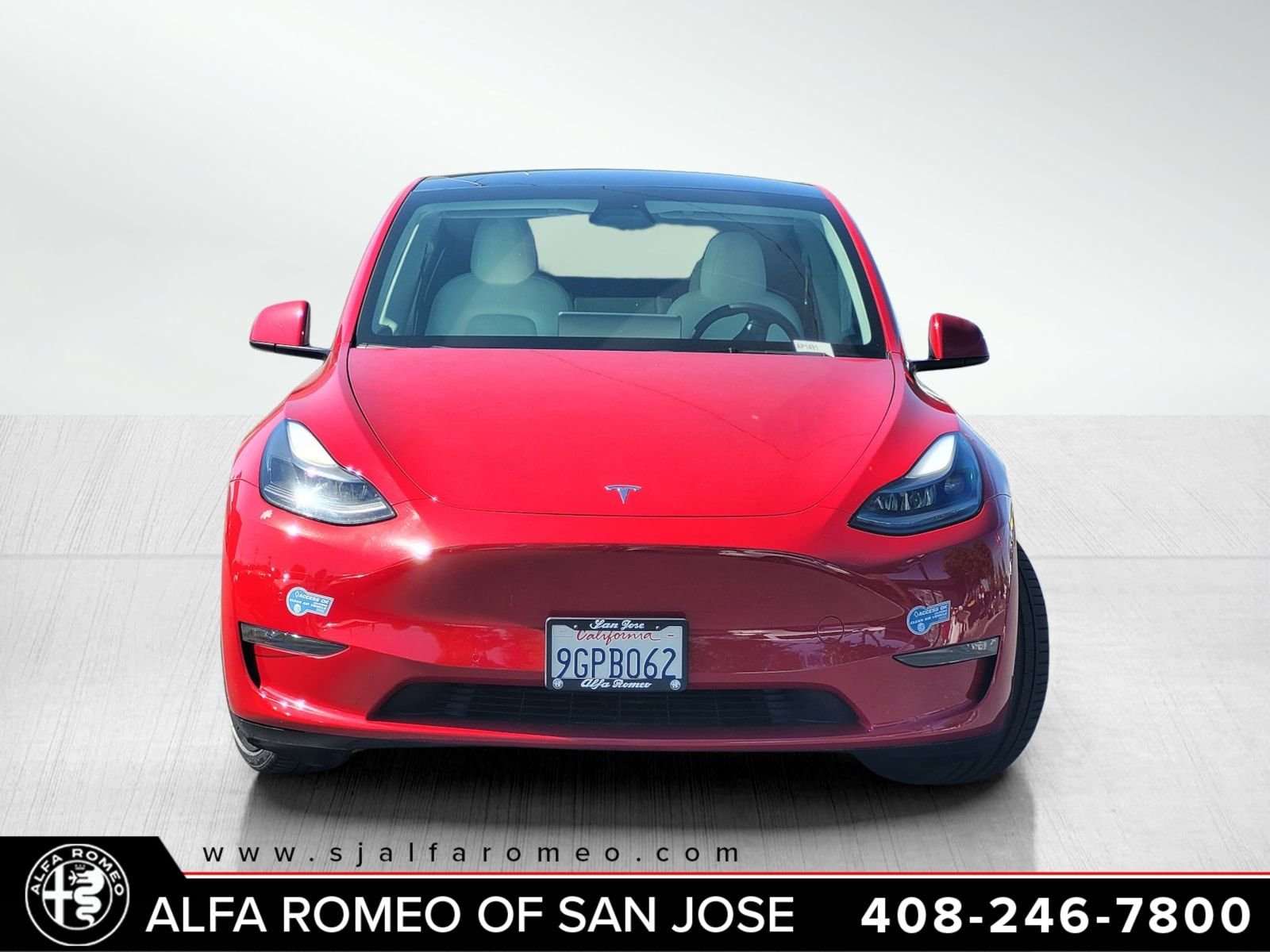 Used 2021 Tesla Model Y Performance with VIN 5YJYGDEF1MF215915 for sale in San Jose, CA