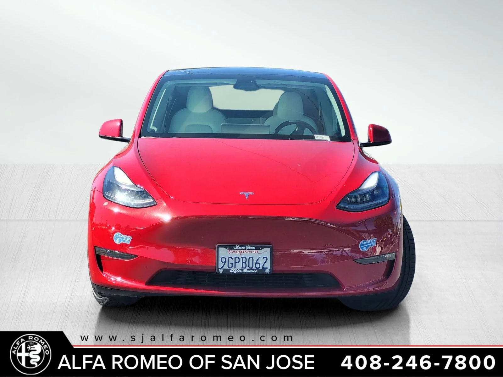 Used 2021 Tesla Model Y Performance with VIN 5YJYGDEF1MF215915 for sale in San Jose, CA