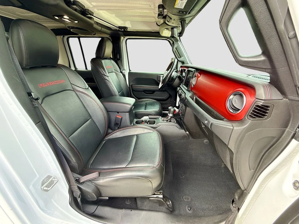Used 2022 Bright White Clearcoat Jeep Rubicon image 28