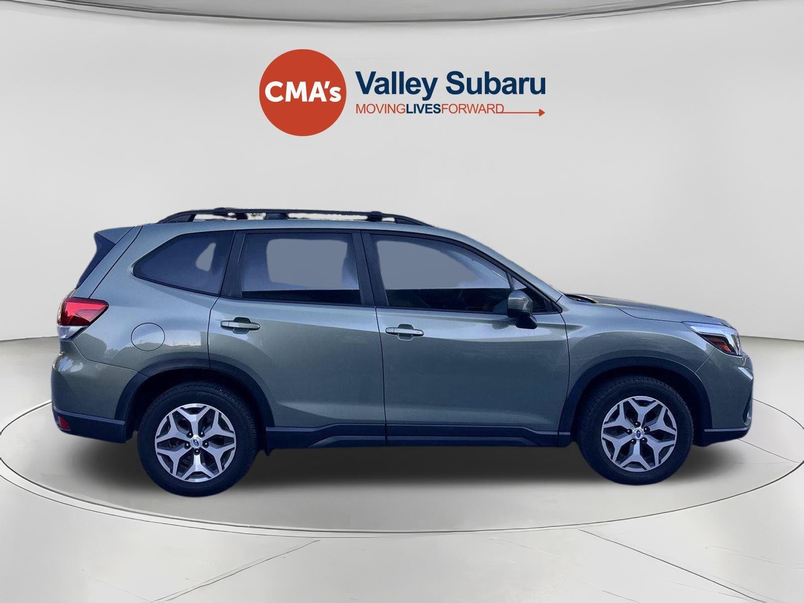 Used 2021 Jasper Green Metallic Subaru Premium image 6