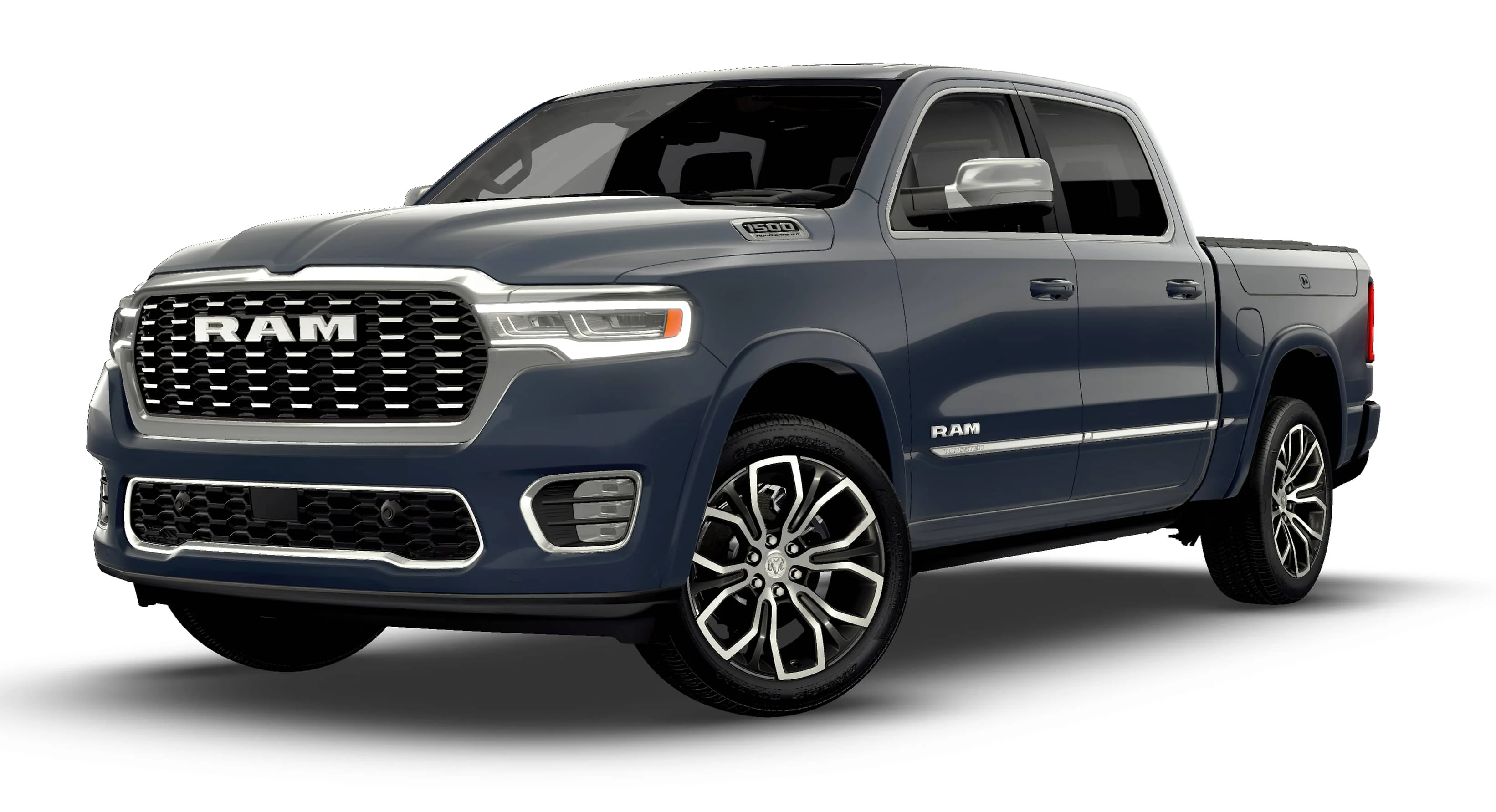 New 2026 Forged Blue Metallic Exterior Paint RAM Tungsten image 13