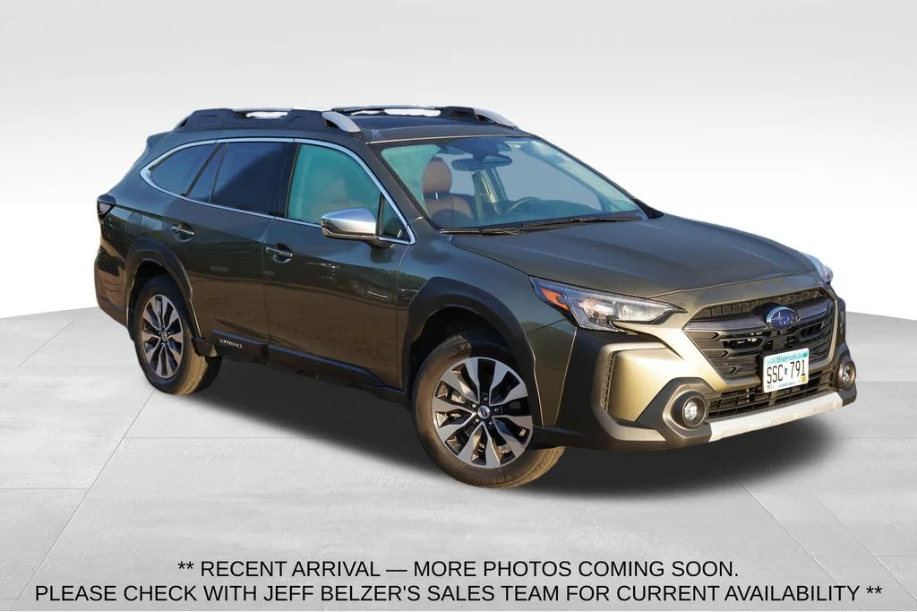 Used 2025 Autumn Green Metallic/Crystal Black Silica Subaru Touring image 1