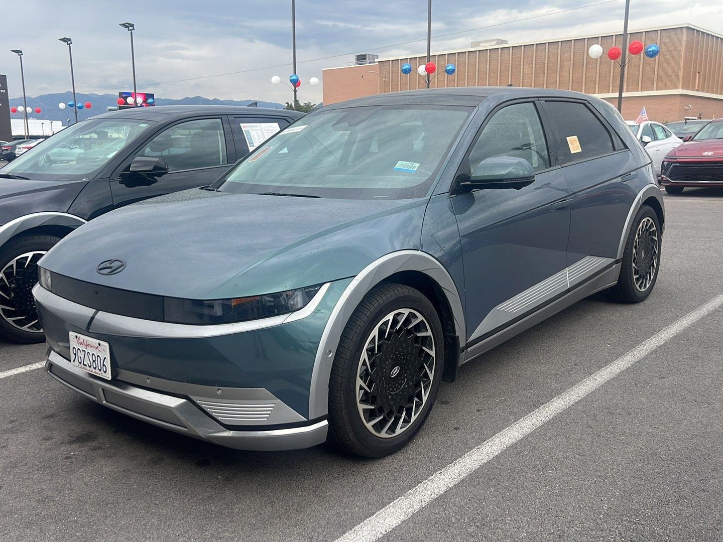 Used 2023 Digital Teal Hyundai Limited image 1