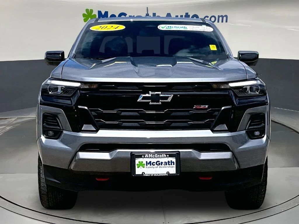 Certified Used 2024 Gray Chevrolet Z71 image 2
