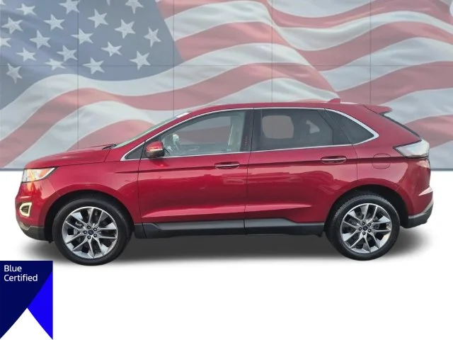 Used 2017 Red Ford Titanium image 7