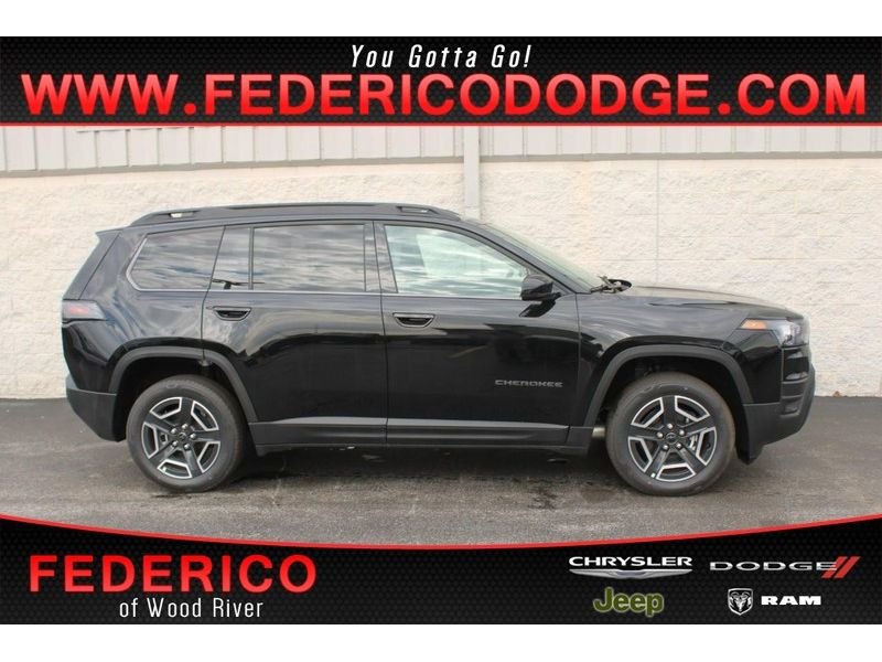 New 2026 Diamond Black Crystal Pearl-Coat Exterior Paint Jeep Limited 4x4 image 1