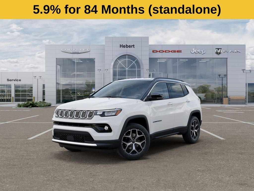 New 2026 Bright White Clearcoat Jeep Limited image 1