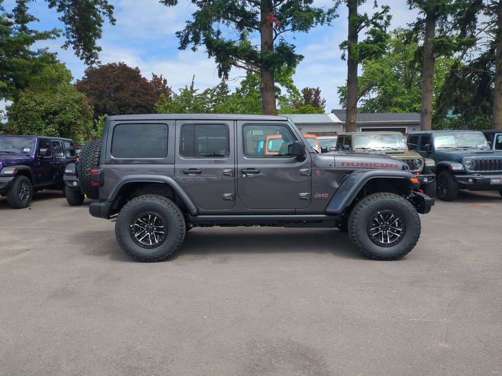 New 2026 Granite Crystal Metallic Clear-Coat Exterior Paint Jeep Rubicon X image 8