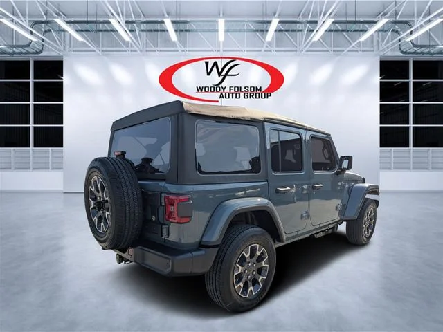 New 2026 Gray Jeep Sahara image 3