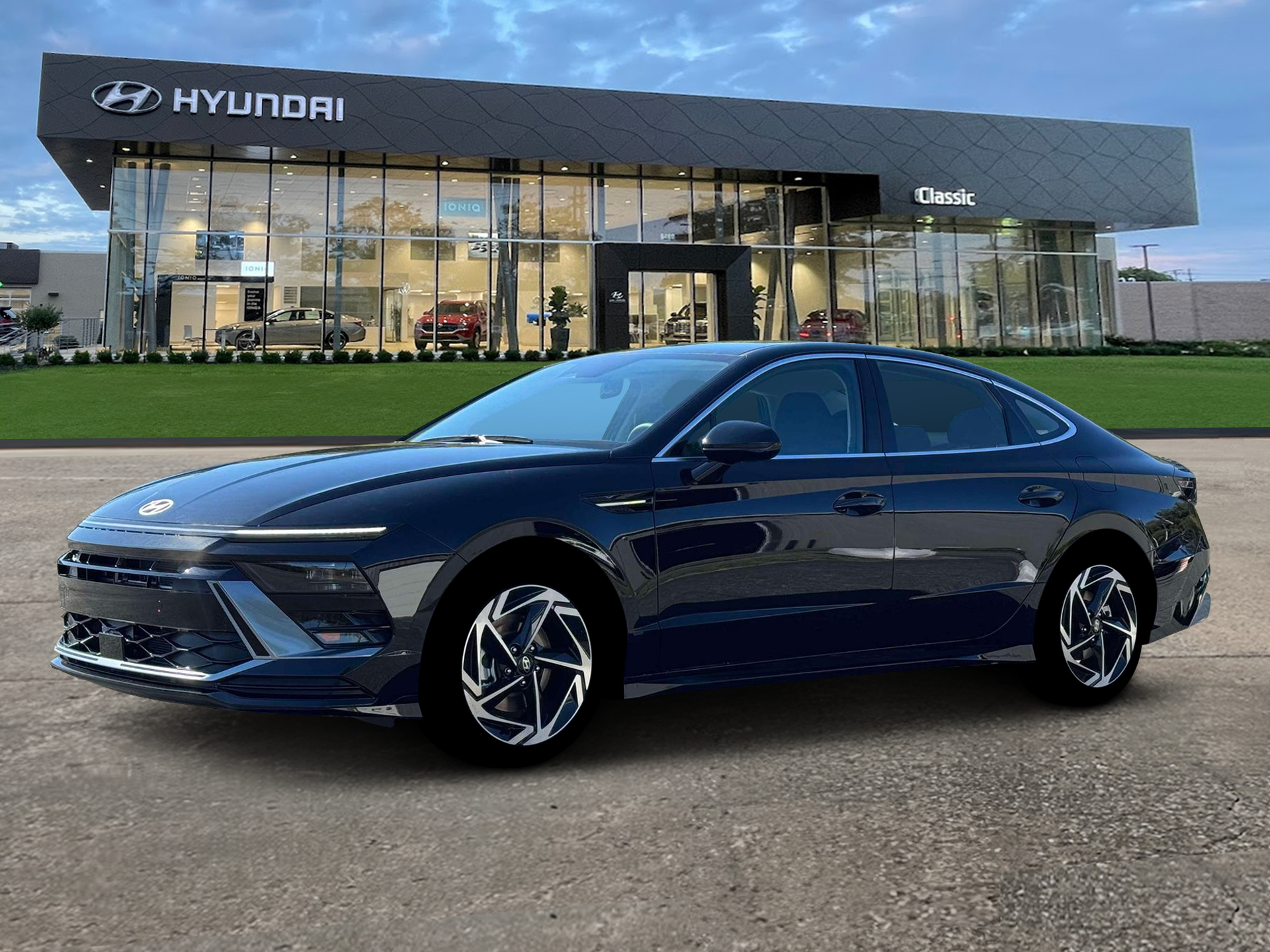 New 2026 Abyss Black Pearl Hyundai SEL Sport image 2