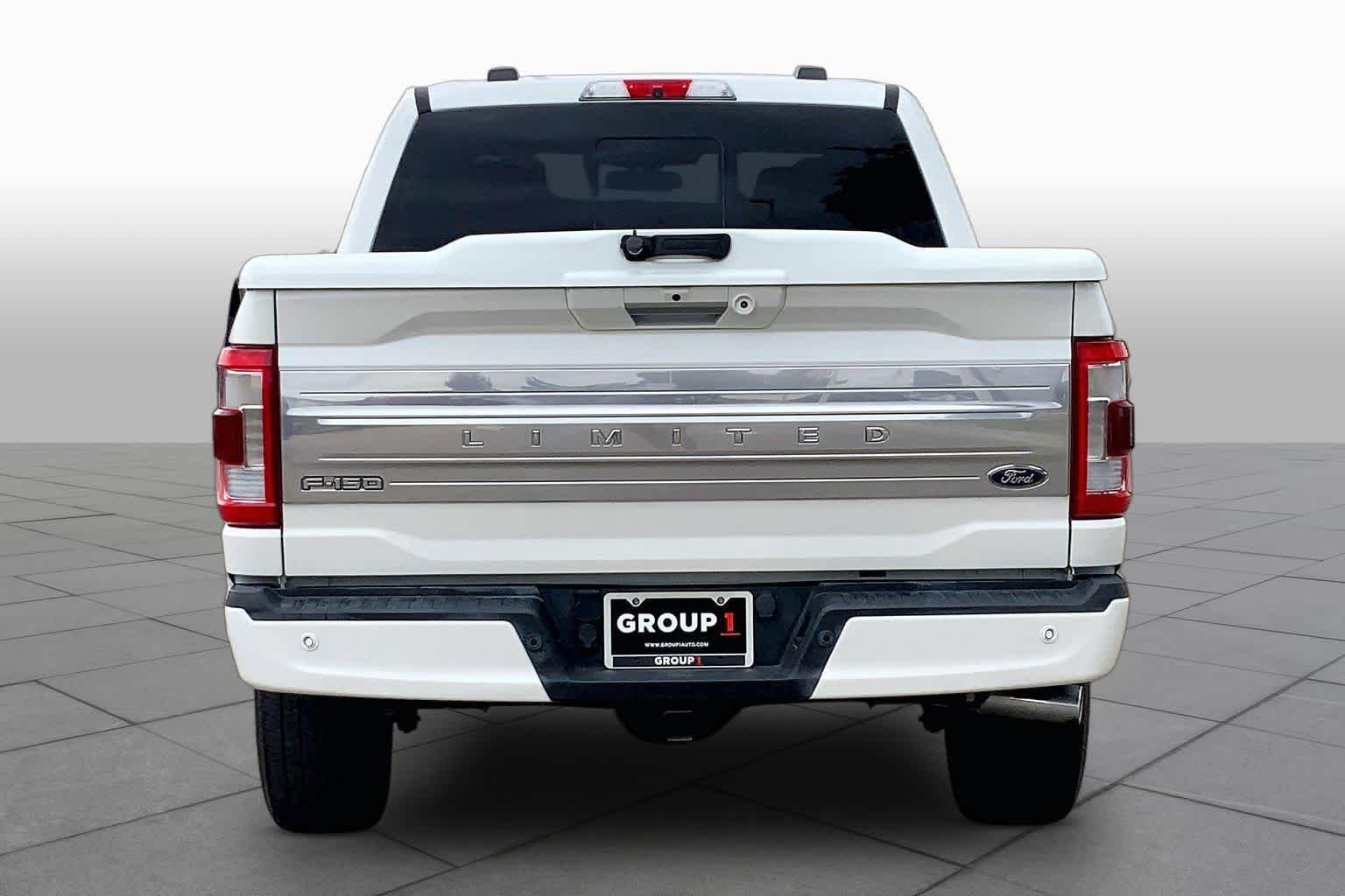Used 2021 Star White Metallic Tri-Coat Ford Limited image 5