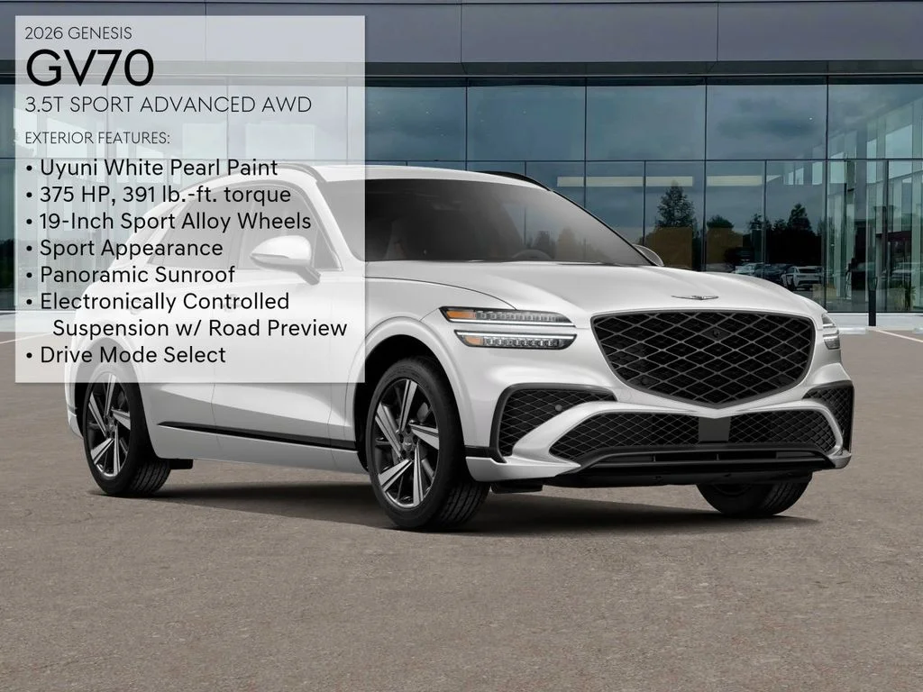 2026 GENESIS GV70 Sport Advanced - Photo 9
