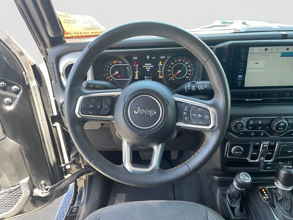 Used 2024 Black Clearcoat Jeep Sahara image 12