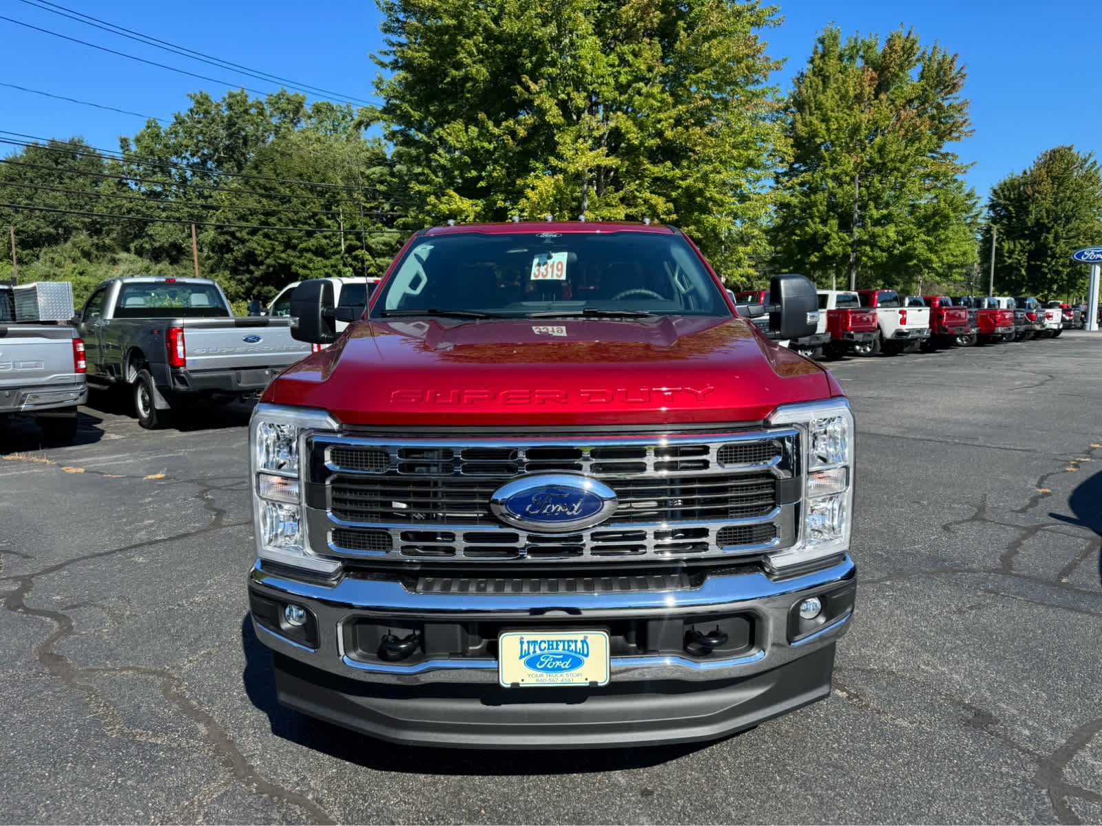 New 2026 Ruby Red Metallic Tinted Clearcoat Ford XLT image 9
